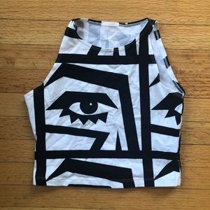 American Apparel crop top